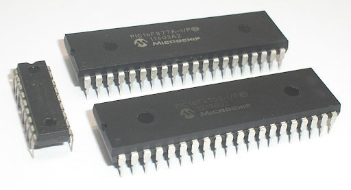 Microcontroladores de diferentes tipos